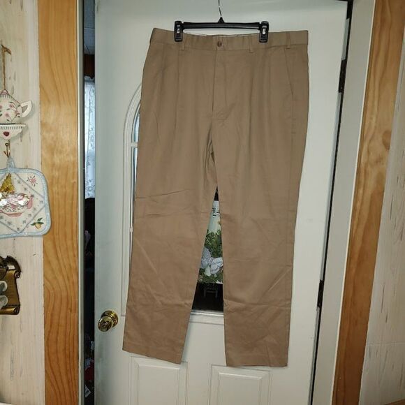 New Architect Straight Fit Khaki Wrinkle Resistant Men's 40/32 - Picture 1 of 3
